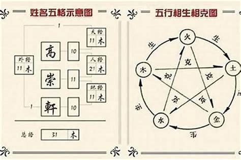 名字五行分析|姓名解析 